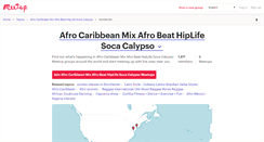 Desktop Screenshot of afro-caribbean-mix-afro-beat-hiplife-soca-calypso.meetup.com
