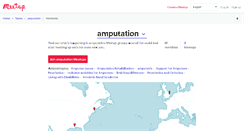 Desktop Screenshot of amputation.meetup.com