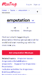 Mobile Screenshot of amputation.meetup.com