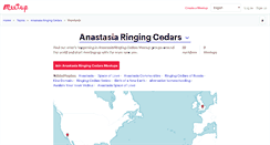 Desktop Screenshot of anastasia-ringing-cedars.meetup.com