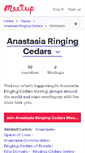 Mobile Screenshot of anastasia-ringing-cedars.meetup.com