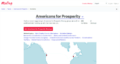 Desktop Screenshot of americans-for-prosperity.meetup.com