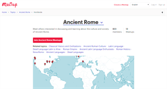 Desktop Screenshot of antikes-rom.meetup.com