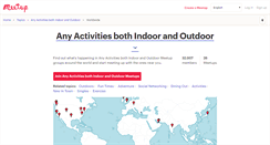 Desktop Screenshot of any-activities-both-indoor-and-outdoor.meetup.com