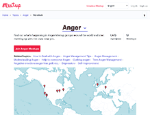 Tablet Screenshot of anger.meetup.com