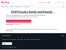 Tablet Screenshot of 1-221-cavalry-family-and-friends.meetup.com