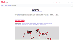 Desktop Screenshot of anime-and-gaming.meetup.com