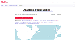 Desktop Screenshot of anastasia-communities.meetup.com