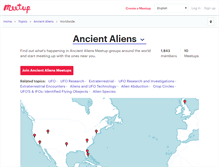 Tablet Screenshot of ancient-aliens.meetup.com