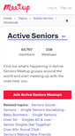 Mobile Screenshot of active-seniors.meetup.com