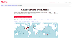Desktop Screenshot of all-about-cats-and-kittens.meetup.com