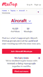 Mobile Screenshot of aircraft.meetup.com