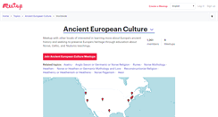 Desktop Screenshot of ancienteurope.meetup.com