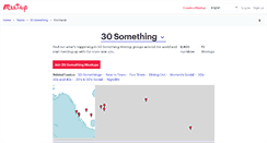 Desktop Screenshot of 30-something.meetup.com