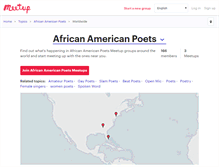 Tablet Screenshot of african-american-poets.meetup.com