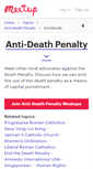 Mobile Screenshot of antideathpen.meetup.com