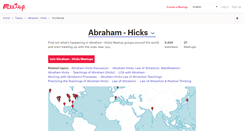 Desktop Screenshot of abraham-hicks.meetup.com
