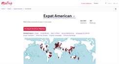 Desktop Screenshot of american.meetup.com