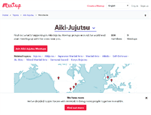 Tablet Screenshot of aiki-jujutsu.meetup.com
