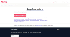 Desktop Screenshot of angelinajolie.meetup.com