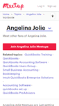 Mobile Screenshot of angelinajolie.meetup.com