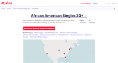 Desktop Screenshot of african-american-singles-30.meetup.com