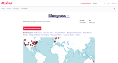 Desktop Screenshot of amerikanischer-bluegrass.meetup.com
