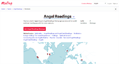 Desktop Screenshot of angel-readings.meetup.com