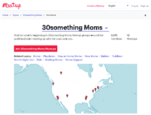 Tablet Screenshot of 30something-moms.meetup.com