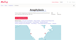 Desktop Screenshot of anaphylaxis.meetup.com