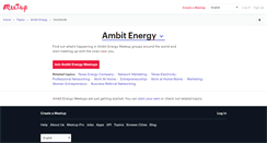 Desktop Screenshot of ambit-energy.meetup.com