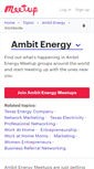 Mobile Screenshot of ambit-energy.meetup.com